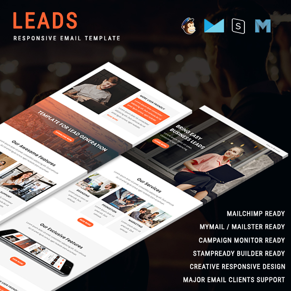 Leads - Multipurpose Responsive Email Template