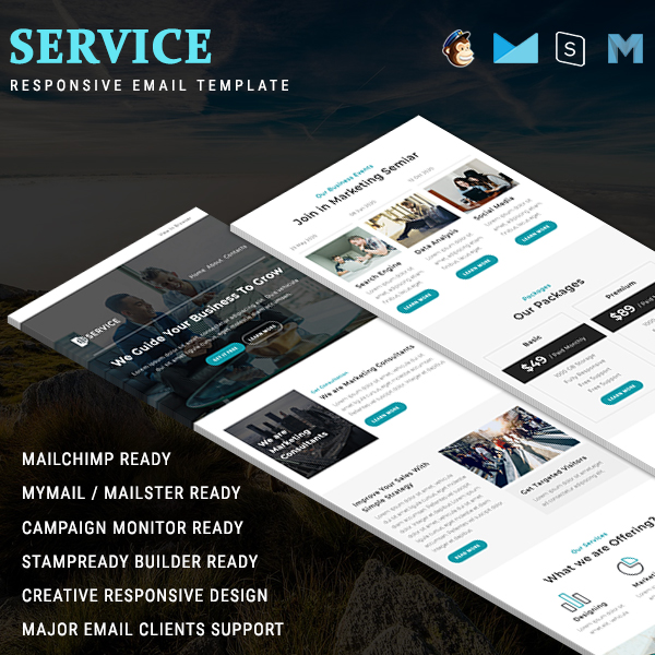 Services - Multipurpose Responsive Email Template