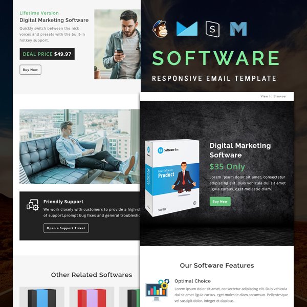 Software - Multipurpose Responsive Email Template