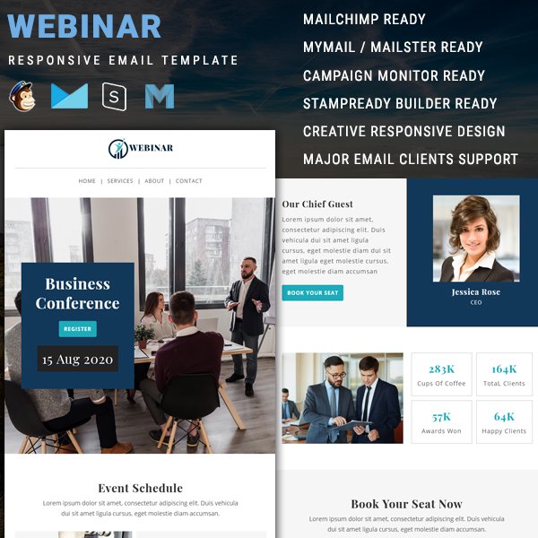 Webinar - Multipurpose Responsive Email Template