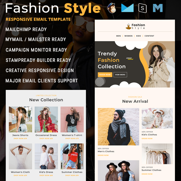Fashion Style - E-commerce Email Template