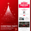 Christmas Party Notification - HubSpot Email Newsletter Template