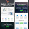 Cloud Hosting - HubSpot Email Newsletter Template